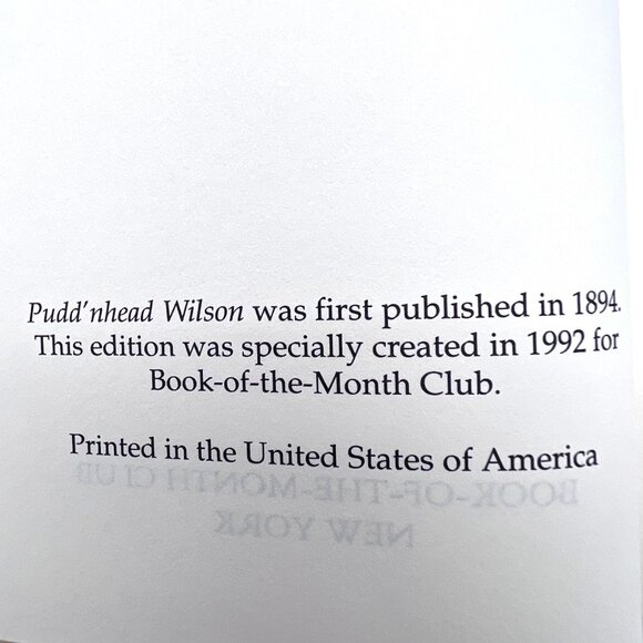 Mark Twain Book Set: Huck Finn Tom Sawyer Puddnhead Wilson The Innocents Abroad - Picture 9 of 16